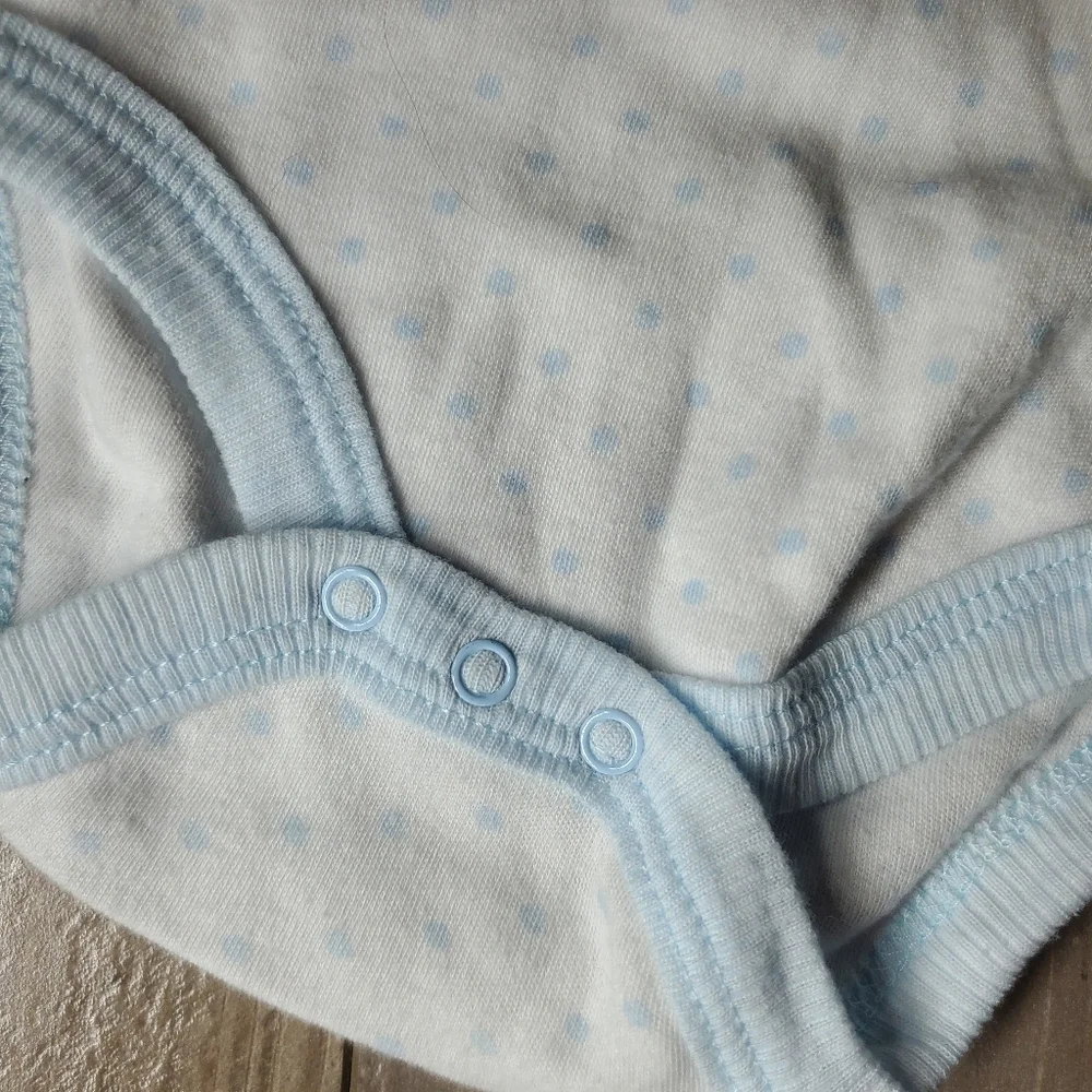 Kyle and Deena New York Baby Boy 3-6m Light Blue Bodysuit Onesie NWOT